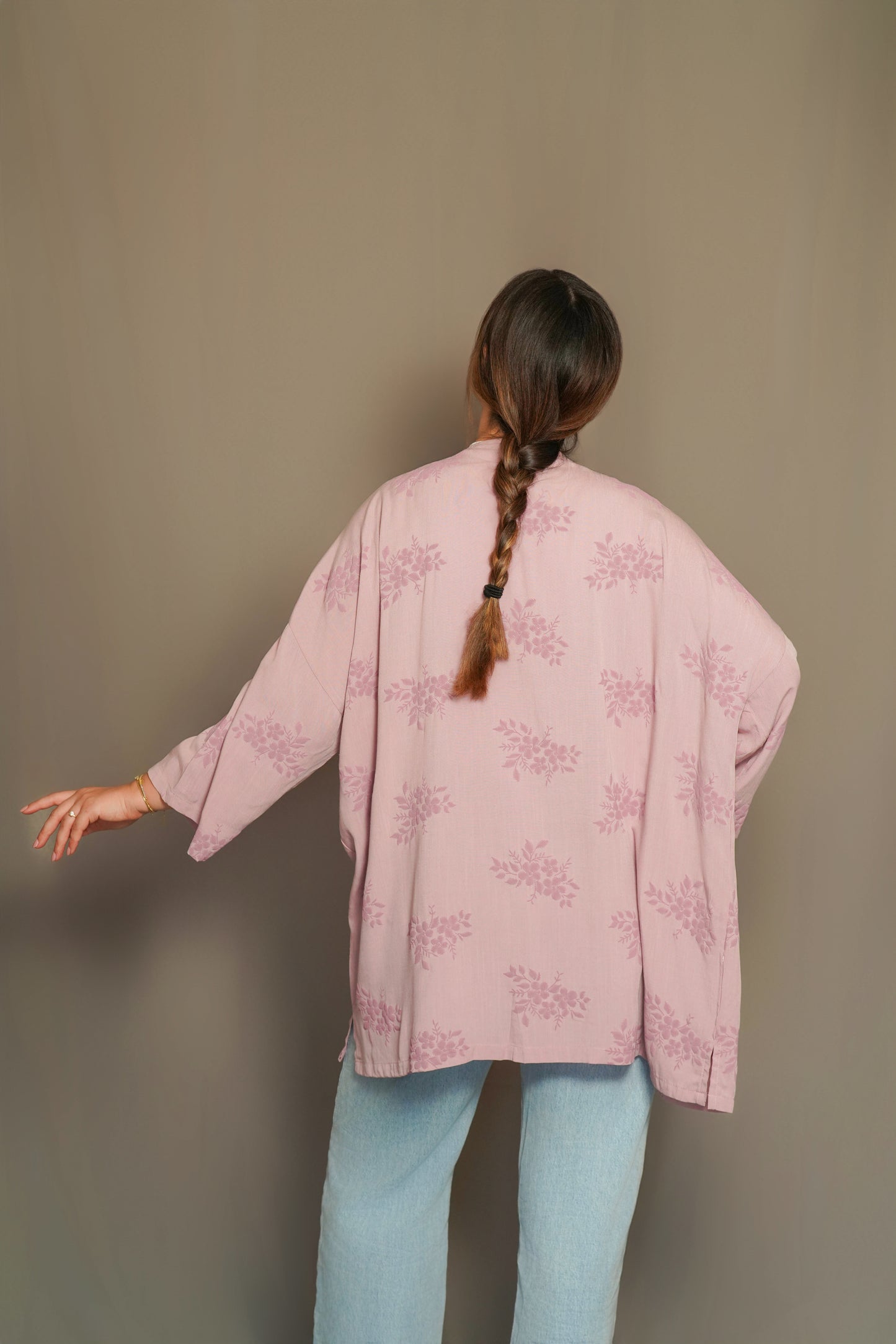 MAUVELOUS KIMONO CARDIGAN